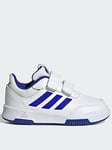 adidas Sportswear Infant Boys Tensaur Sport 2.0 Trainers - White/Blue, White/Blue, Size 4 Younger