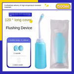 Bouteille de Pulvérisation d'Eau,Lavage Anal,Bidet Portable,Lavement,Buse de Douche,Accessoires de Voyage,pour Femme,Livres pour Bébé - Type 500ml blue long