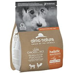 Almo Nature Holistic Maintenance XS-S Dog. Croquettes pour Chiens de Petite Taille avec Agneau, Poulet et Riz Rice. 2 Kg