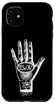 Coque pour iPhone 11 Hand of Glory Sorcery Grimoire Grimoire Sigil Magick