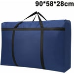 150L grands sacs de rangement pour couette à glissière, sac de rangement pliant pour vêtements avec poignée renforcée, sac de rangement sous le lit