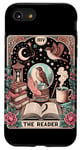 Coque pour iPhone SE (2020) / 7 / 8 The Reader Tarot Card Funny Bird Lover Lecteur de livre