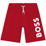 Maillots de bain enfant BOSS  Short de bain junior  rouge  J24846/991