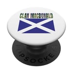 Clan McDonald Tartan Nom de famille écossais Scotland Pride PopSockets PopGrip Adhésif