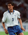 Maillot ITALIE Équipe Nationale Italienne UEFA EURO 1996 PAOLO MALDINI 3