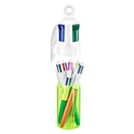 BIC 4-Colours Megapack Lime