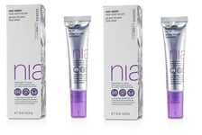 2x StriVectin NIA-114 FAKE AWAKE Triple-Action EYE GEL, 0.5 fl oz