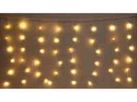 Cortina Juletrelys Juletrelys Lysgardin Ut/Inn 240 Led 600X60cm Med Fjernkontroll Varm Hvit