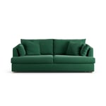 Habitat Holmfirth Fabric 3 Seater Sofa Bed - Green