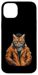 Coque pour iPhone 14 Plus Orange Bengale Chat Voyou Chat Gangster Chat Gangster Life