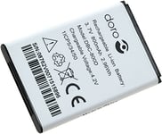 Doro - Batterie d'origine pour Doro 2414/2424/5030/6030/6050/6520/6530/6620/6630/5516 - Haute Performance -Produit Doro - 800mAh - Garantie Exclue pour Usage de Pièces Non Autorisées par Doro