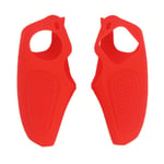 Peau De Protection En Silicone Fendue Pour Console De Jeu Ps5 Portal,Étui Souple,Housse Anti-Rayures,Housse De Manette De Jeu Coordonnante,Étui Grip - Type Red