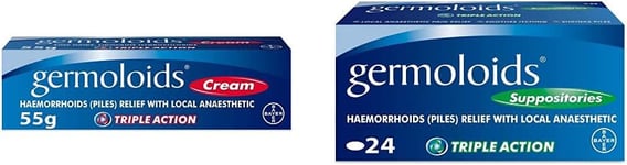 Hemorrhoid Cream, Piles Treatment with Anaesthetic to Numb The Pain & Itch, 55