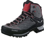 Salewa MS Mountain Trainer Mid Gore-TEX Chaussures de Randonnée Hautes, Charcoal/Papavero, 42 EU