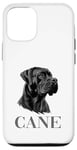 Coque pour iPhone 12/12 Pro Majestic Cane Corso Portrai pour un propriétaire de Cane Corso