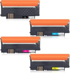 P404C Cartouche de Toner pour Samsung C480W pour Samsung Xpress SL C430W C480FW C483W C48X C480 C430 CLT-K404S CLT-C404S CLT-M404S CLT-Y404S CLT-404S (Noir Cyan Magenta Jaune).[G1820]