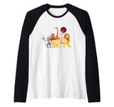 Disney The Lion King Simba Nala Timon Pumbaa Animal Family Raglan Baseball Tee