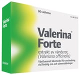 Valerina Forte Filmdragerad tablett Blister 80 st