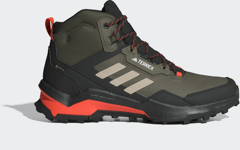 Adidas Adidas Terrex Ax4 Mid Gore-tex Hiking Shoes Trekkingkengät OLIVE STRATA / WONDER BEIGE / CORE BLACK