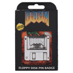 Doom Floppy Disk Pin Badge