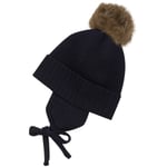 HUTTEliHUT Bonnet vinterlue Alpakka dusk, Dark Navy