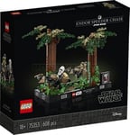 LEGO 75353 Diorama Poursuite Avec Le Speeder Sur Endor