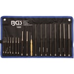 Bgs Technic - chasse goupilles et pointeau jeu de 18 pieces