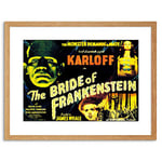 Wee Blue Coo Movie Film Sequel Bride Frankenstein Karloff Whale Horror Framed Wall Art Print