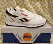 Reebok Classic Leather Pump Trainers Men's Size 8uk Rare New The Pump Brand New