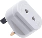 Shaver Plug Power Adapter 2 Pin To UK 3 Pin Converter Electric Toothbrush