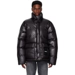 Axel Arigato Dune Down Jacket Puffer Black Medium Logo