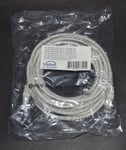 CABLE RESEAU PATCH RJ45 ETHERNET CAT 5e UTP 24AWGX4P VALUE ROTRONICS 5 METRES