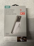 ESR  Kickstand Wireless Power Bank 10000mAh MagSafe Compatible WHITE  NEW