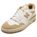 New Balance 550 Mens Fashion Trainers in White Tan - 8.5 UK