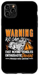 iPhone 11 Pro Max Warning R/C Cars Fast Moving Remote Control RC Model Racing Case