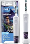 Oral-B Kids Electric Toothbrush Buzz Lightyear Kid Friendly Sensitive Mode