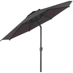 Siena Garden Isa Parasol Central Anthracite