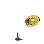 Eightwood Dab Car Aerial Sma Antenna Sma Male Adapter Mag Mount Car Radio ,