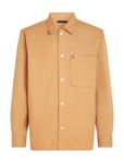 Tommy Hilfiger Twill Shirt Jacket Orange