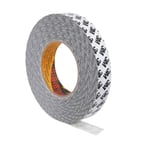 3m™ dobbeltsidig papirtape 9086, hvit, 25 mm x 50 m, 0.19 mm