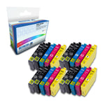 Refresh Cartridges 20 Pack 603XL BK/C/M/Y Ink Compatible With Epson Printers