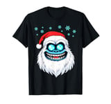 Funny Xmas Abominable Snowman Bigfoot Retro Christmas Boy T-Shirt