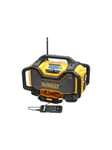 Dewalt DCR027-QW - jobsite radio - Bluetooth - DAB/DAB+/FM - Stereo - Gul