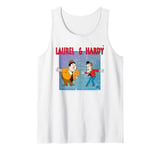 Laurel & Hardy Comic Characters Bowing Tank Top