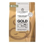 Callebaut Choklad Belgisk Gold Karamell, 2,5 kg -