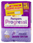 Pampers Progressi 4 7-18 Kg. 21 Diapers