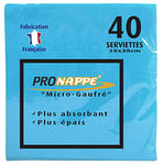 Pro Nappe Serviette, Turquoise, 38X38CM