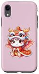 Coque pour iPhone XR Cadeaux pour enfants du Nouvel An chinois 2025 Baby Dragon