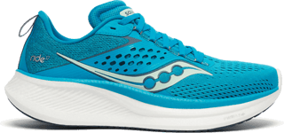 Saucony W Ride 17 Juoksukengät VIZIBLUE/MIRAGE