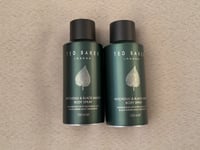 2 x Ted Baker London Patchouli & Black Amber Body Spray 150ml FREEPOST